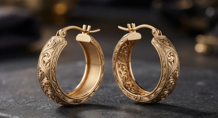 Zara Hoops — detail view