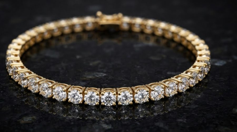 Zevar Tennis Bracelet — alternate view